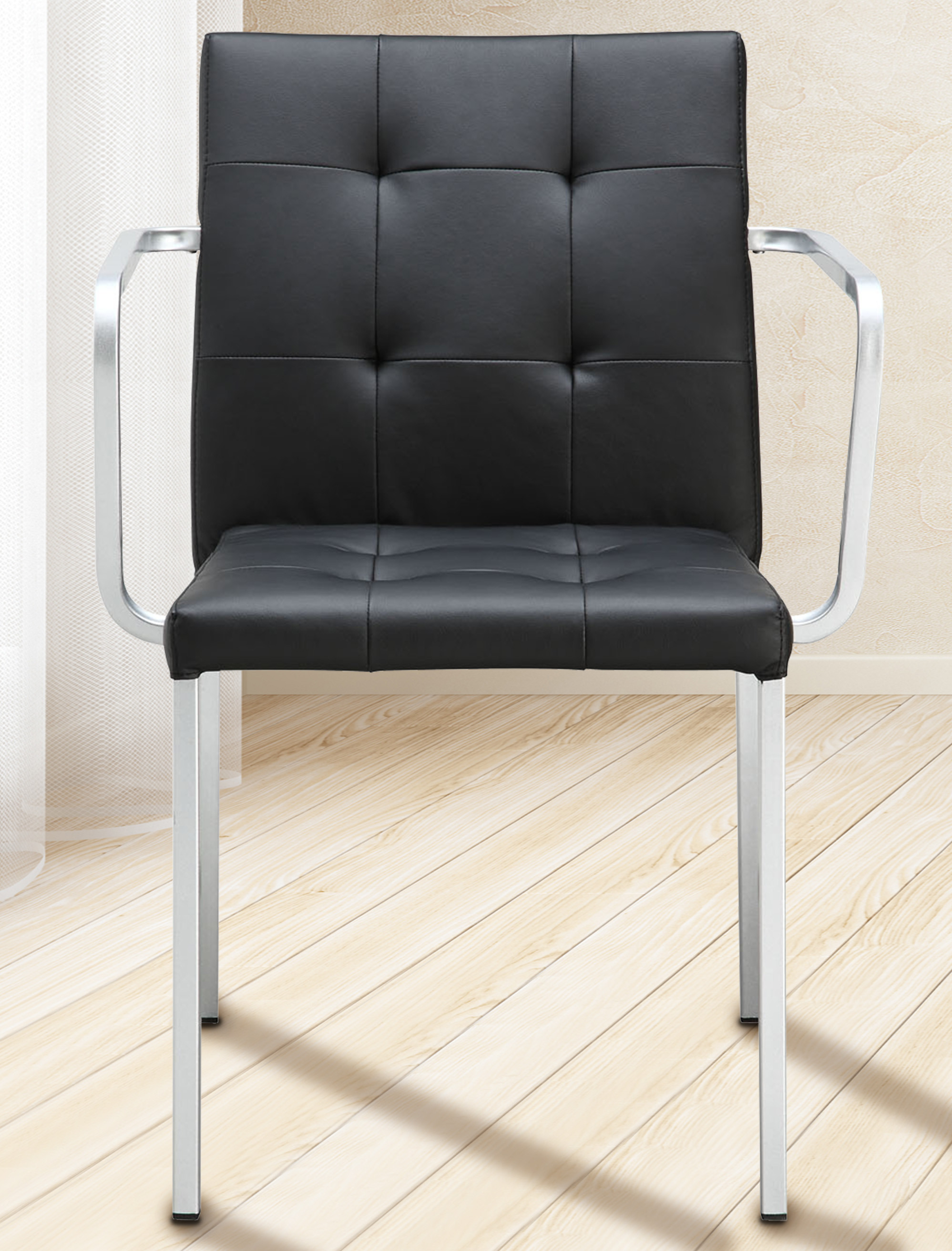 Soft Stkable Arm Dining Chair_main