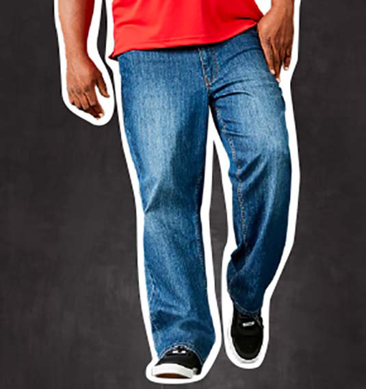 mens big and tall designer jeans