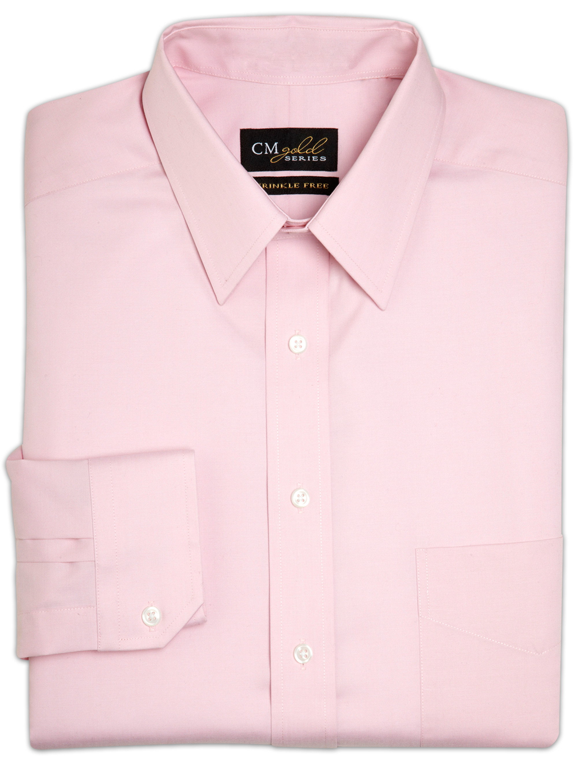 Gold Series Neck-Relaxer Broadcloth Dress Shirt | Dress Shirts from ...