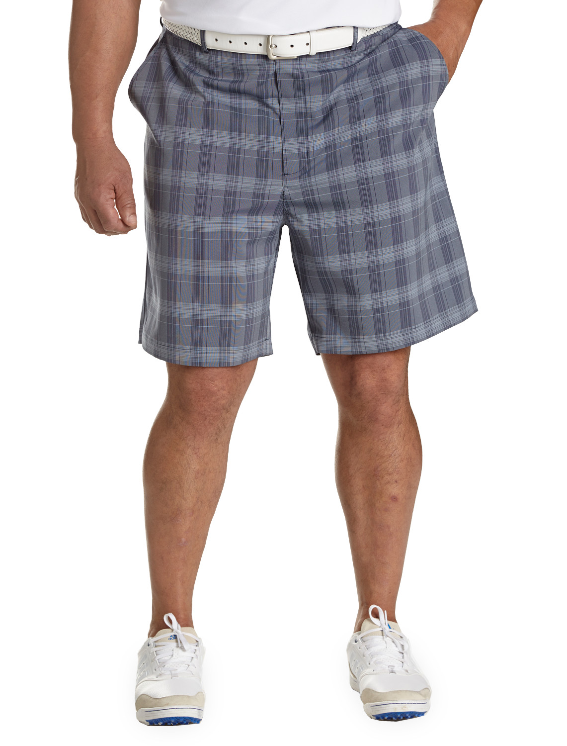 Reebok PlayDry Plaid Golf Shorts Casual Male XL Big & Tall | eBay