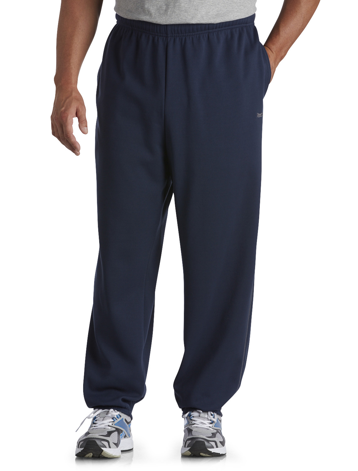Reebok PlayDry Fleece Pants Casual Male XL Big & Tall | eBay