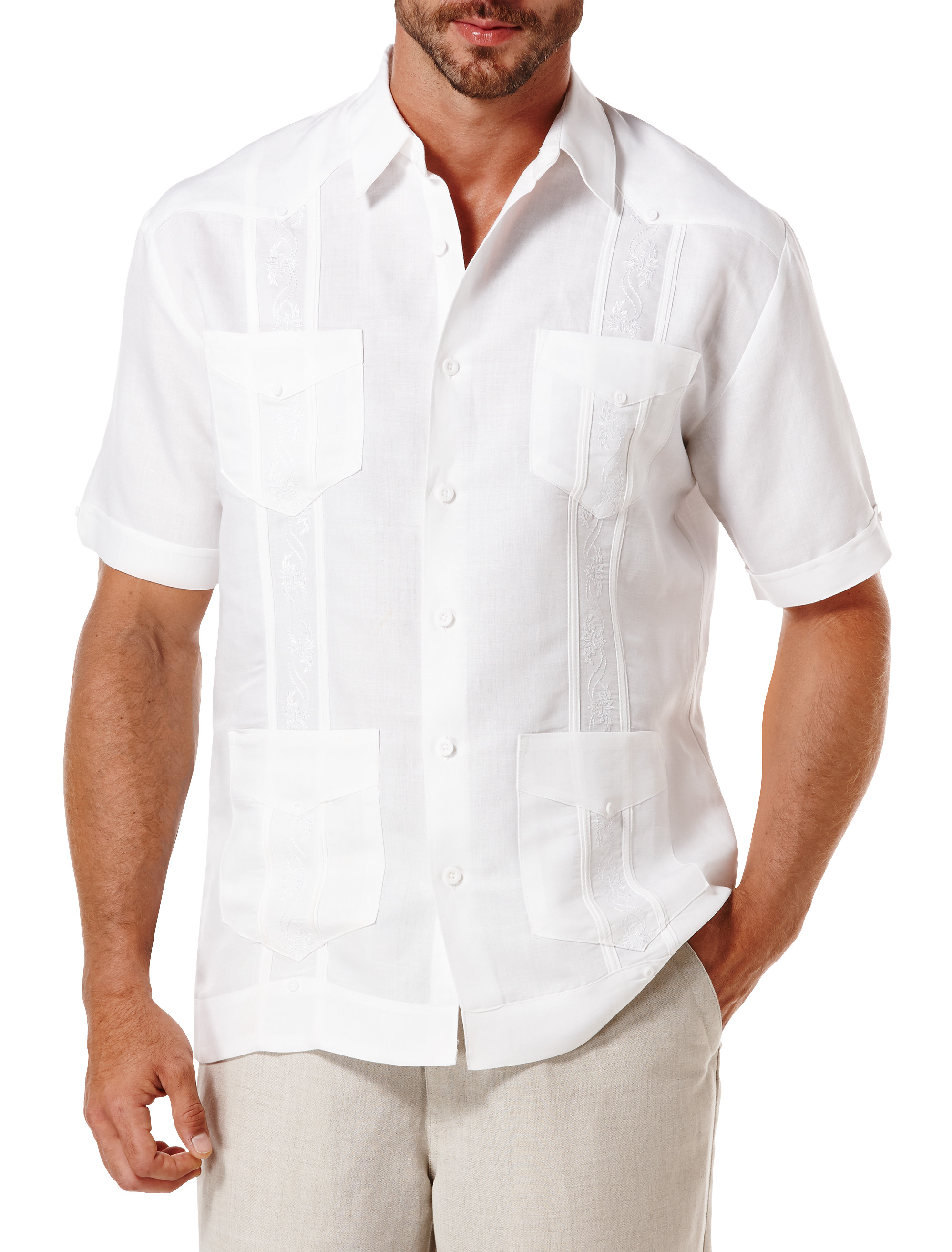 Cubavera Guayabera Shirt Casual Male XL Big & Tall | eBay