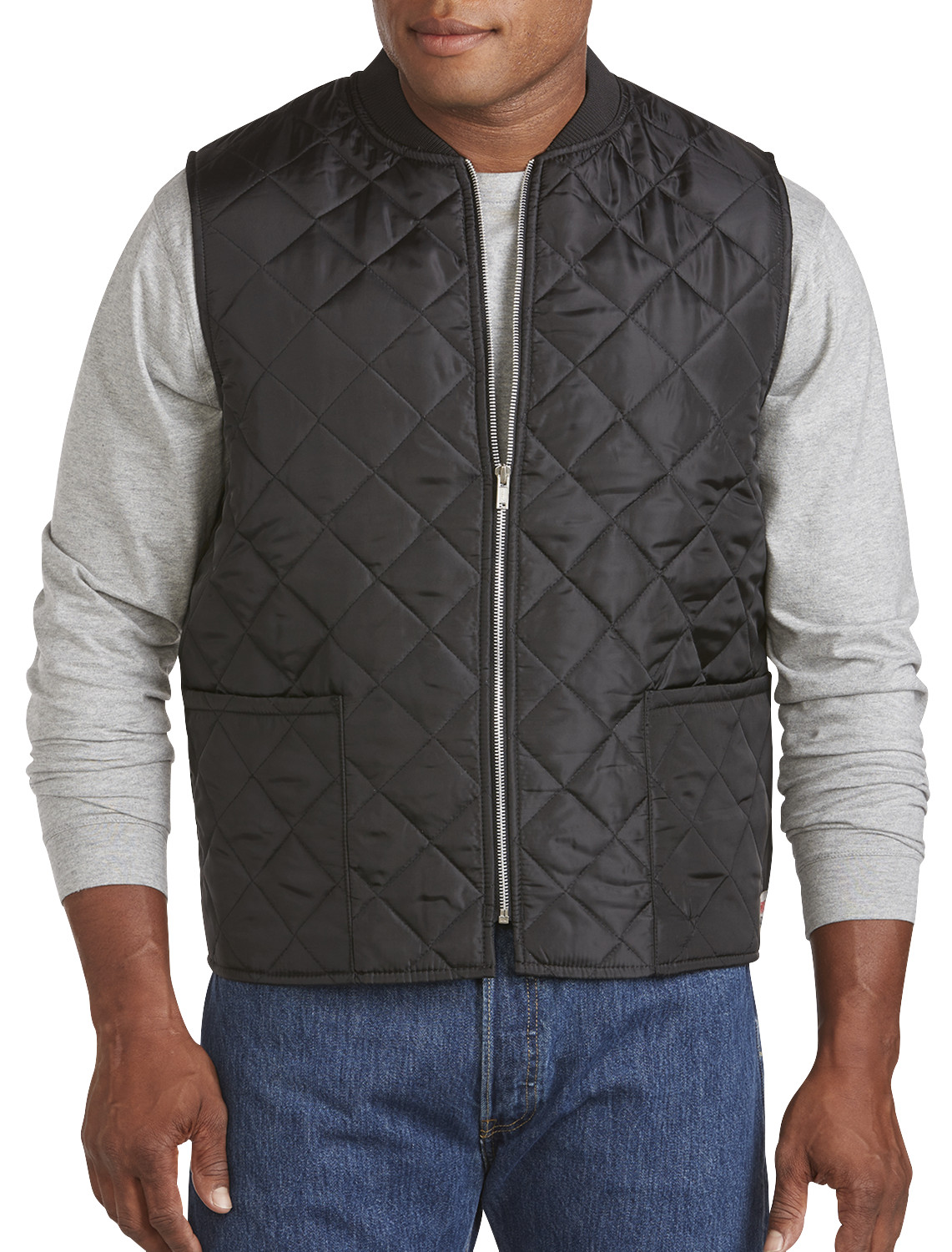 Work King® Quilted Safety Jacket | Outerwear from Destination XL