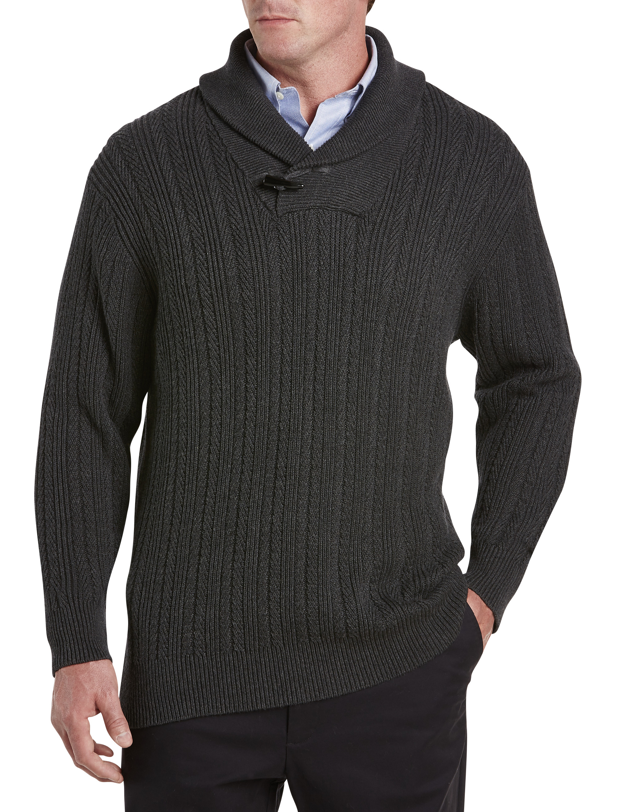 Designer Sweaters & Vests for Big and Tall Men | Casual Clothing