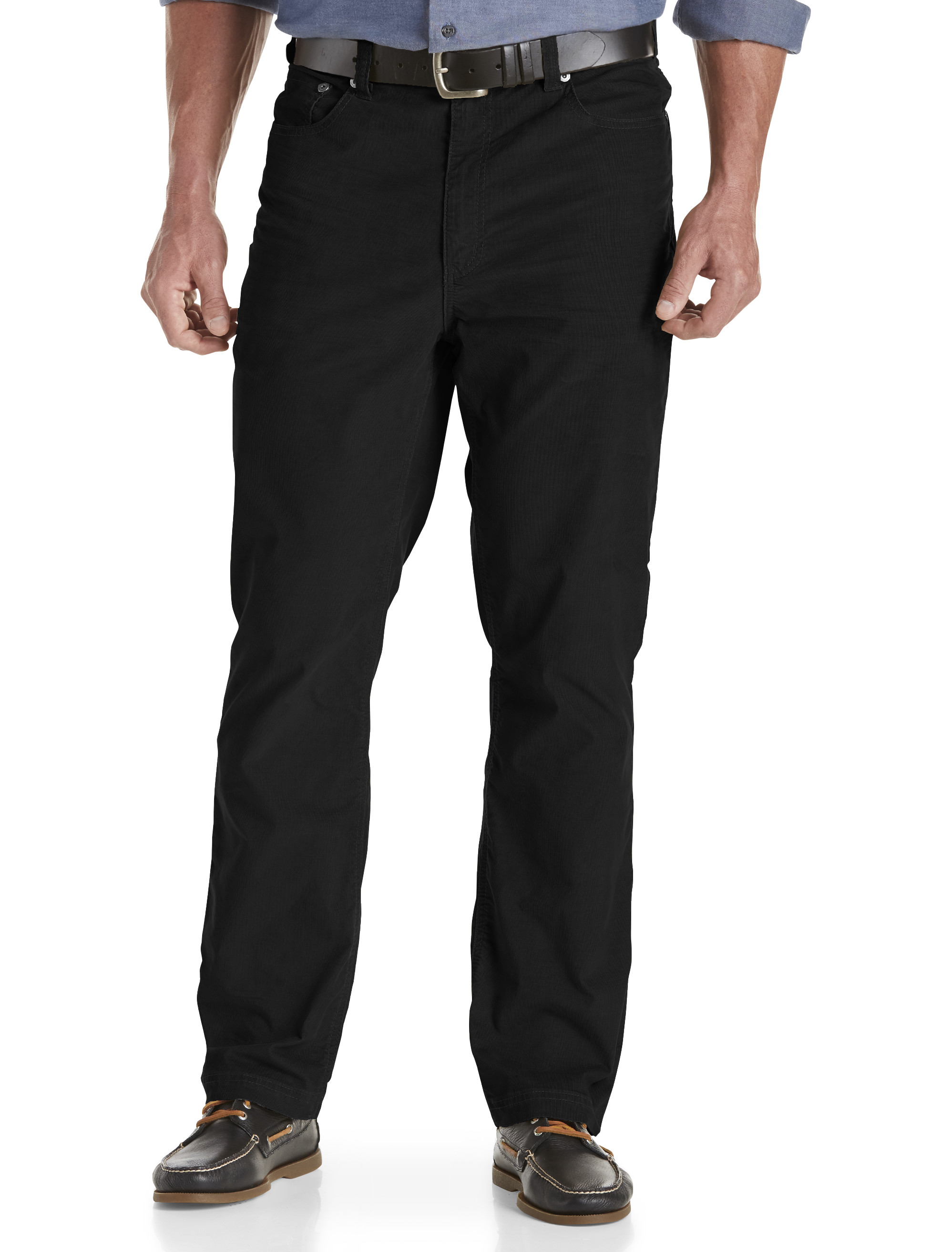 True Nation Comfort-Fit Corduroy Pants Casual Male XL Big & Tall | eBay