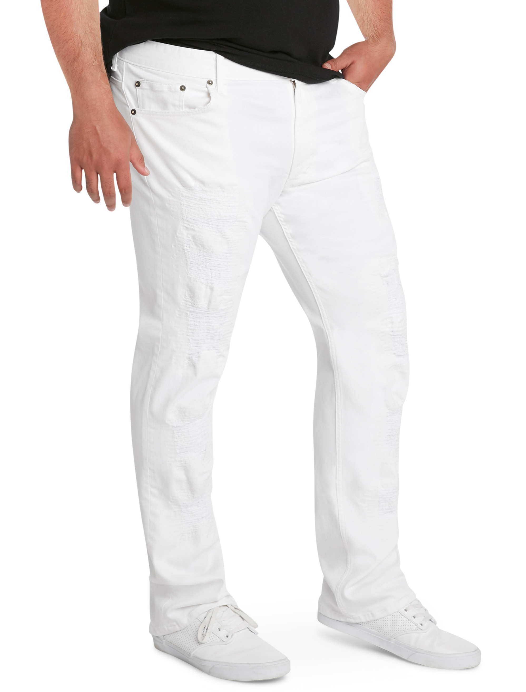 Men's Big & Tall Relaxed Straight Fit Jeans | DXL