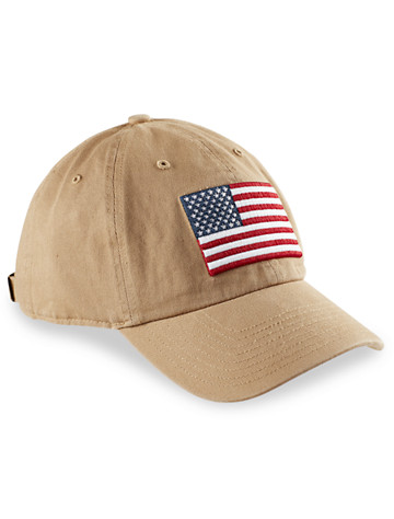 <p>Show your pride while doing your part to help service members and vets with this embroidered flag hat. '47 Brand has connected with Operation Hat Trick (OHT) to help those recovering from unthinkable injuries.</p><p>&#8226; 100% cotton <br/>&#8226; Embroidered American flag on front<br/>&#8226; OHT embroidery on right side<br/>&#8226; Self-fabric strap<br/>&#8226; Purchase of OHT items supports wounded service members and veterans<br/>&#8226; Spot clean; imported</p>